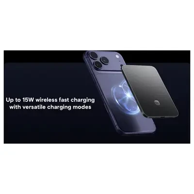 باوربانك Xiaomi BHR0913GL بسعة 5000mAh، شحن لاسلكي 15W وسلكي سريع 22.5W، تصميم نحيف 6 مم، وزن 98 جم، شاشة حالة وحماية متعددة - شاومي - Image 2