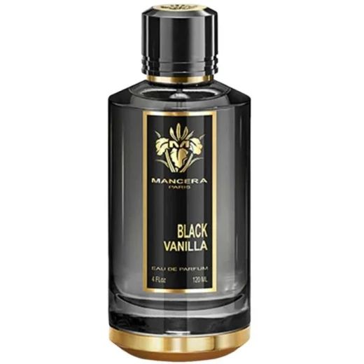 عطر مانسيرا بلاك فانيلا أو دو بارفان 120 مل، مزيج فاخر ودافئ من الفانيليا الغنية والزهور الرقيقة والعنبر والمسك، لرائحة حلوة وأنيقة تدوم طويلاً - مانسيرا - Image 2