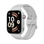 ساعة شاومي Redmi Watch 6 الذكية باللون الرمادي، شاشة AMOLED عالية الدقة، مكالمات بلوتوث، بطارية تدوم حتى 24 يومًا، مقاومة للماء 5ATM وBluetooth 5.4 - شاومي