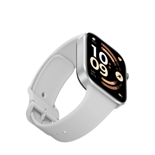ساعة شاومي Redmi Watch 6 الذكية باللون الرمادي، شاشة AMOLED عالية الدقة، مكالمات بلوتوث، بطارية تدوم حتى 24 يومًا، مقاومة للماء 5ATM وBluetooth 5.4 - شاومي - Image 2