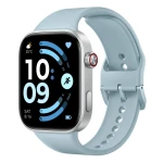 ساعة شاومي Redmi Watch 6 الذكية باللون الأزرق الجليدي، شاشة AMOLED مقاس 2.07 بوصة، دقة 432×514، سطوع 2000 شمعة ومعدل تحديث 60Hz - شاومي