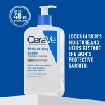 CeraVe Daily Moisturising Lotion 355ml – For Normal to Dry Skin, Hydrating Face & Body Moisturizer with Ceramides & Hyaluronic Acid, Long-Lasting Hydration - CeraVe
