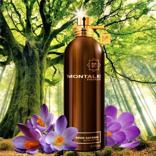 مونتال عود سافران أو دو بارفان 100 مل – عطر للجنسين بنفحات الزعفران والعود والورد، تركيبة شرقية فاخرة وحسية تدوم طويلاً - مونتالي - Image 3