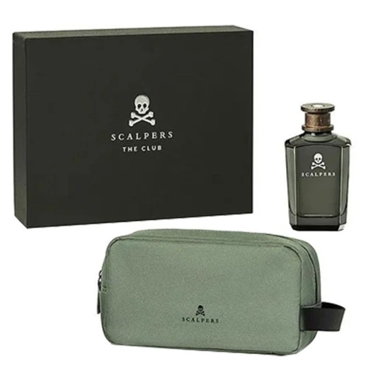 سكالبيرز ذا كلوب ليذر أو دو بارفان 125 مل – مجموعة عطر رجالية مع حقيبة مستحضرات أنيقة، عطر دافئ وجذاب ومثالي كهدية للرجال سكالبيرز ذا كلوب ليذر أو دو بارفان 125 مل – مجموعة عطر رجالية مع حقيبة مستحضرات أنيقة، عطر دافئ وجذاب ومثالي كهدية للرجال