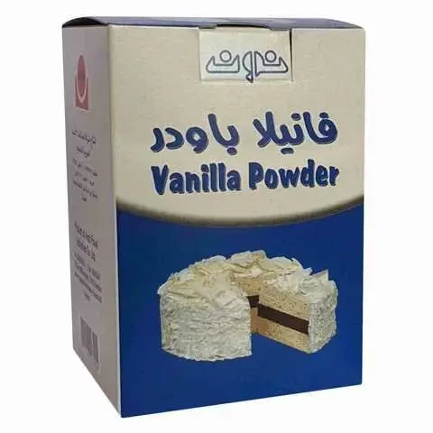 نون فانيلا باودر أكياس 24 × 12 غرام، مسحوق فانيلا عملي لإضافة نكهة ورائحة الفانيلا المميزة إلى الحلويات والمخبوزات والوصفات المنزلية - نون