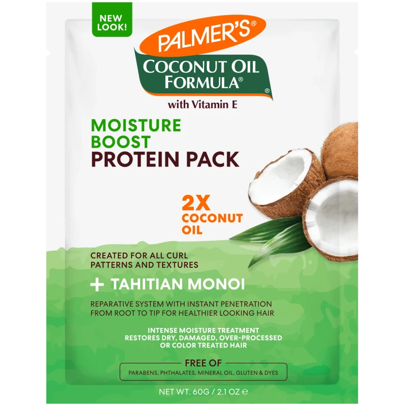 Palmers Coconut Oil Deep Conditioning Protein Hair Pack 60g, For Damaged Hair - Palmer's
