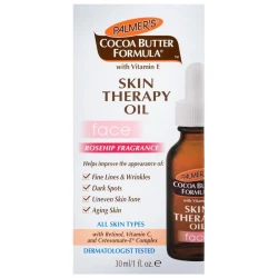 Palmer’s Cocoa Butter Formula Skin Therapy Oil for Face 30ml – Anti-Aging Oil, Deeply Hydrates Skin, Reduces Fine Lines and Wrinkles, Promotes Smooth, Healthy, and Radiant-Looking Skin.