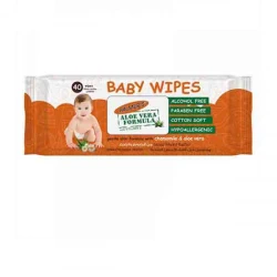 Palmers Baby Wipes 20 Count – Gentle Cleaning Wipes for Sensitive Skin, Hypoallergenic Formula with Vitamin E and Cocoa Butter, Helps Moisturize and Clean Delicate Skin, Convenient Resealable Pack.