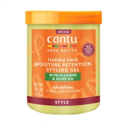 Cantu Shea Butter Flexible Hold Styling Gel with Flaxseed and Olive Oil 524g