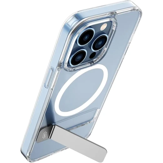 جراب وي وو أورورا لجهاز iPhone 14 Plus، غطاء شفاف مضاد للسقوط مع حامل - وي وُو - Image 5