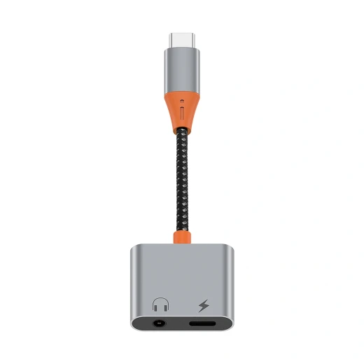 محول صوت وي وو LT010 USB-C: USB-C إلى 3.5 ملم وشحن محول صوت وي وو LT010 USB-C: USB-C إلى 3.5 ملم وشحن