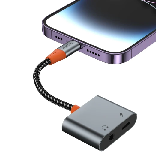 محول صوت وي وو LT010 USB-C: USB-C إلى 3.5 ملم وشحن - وي وُو - Image 3