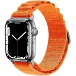 سوار معصم وي وو Ultra برتقالي لساعة Apple iWatch 38mm-41mm - أنيق ومتين - وي وُو
