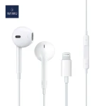 سماعات أذن سلكية WiWU EB302 Lightning بيضاء - تشغيل فوري - وي وُو