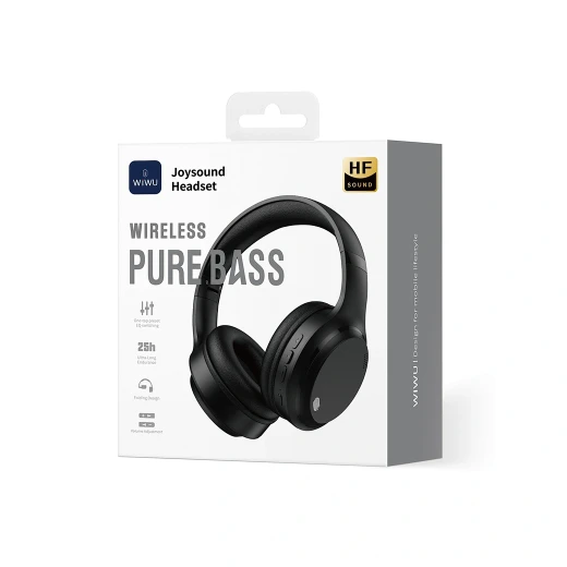 سماعات رأس بلوتوث لاسلكية وي وو Joysound TD-11: تشغيل لمدة 25 ساعة سماعات رأس بلوتوث لاسلكية وي وو Joysound TD-11: تشغيل لمدة 25 ساعة