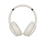سماعات رأس وي وو Soundcool TD-02 اللاسلكية بتقنية البلوتوث لون عاجي - 26 ساعة تشغيل - وي وُو