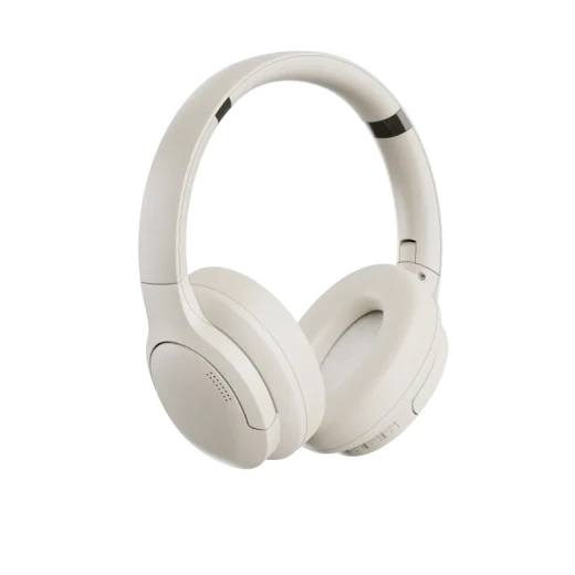 سماعات رأس بلوتوث لاسلكية وي وو Soundcool TD-02 لون عاجي - تشغيل 26 ساعة - وي وُو - Image 3