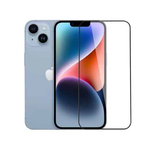 واقي شاشة زجاجي مقوى من Wiwu HD ناعم لجهاز iPhone 15، مقاوم للخدش - وي وُو - Image 3