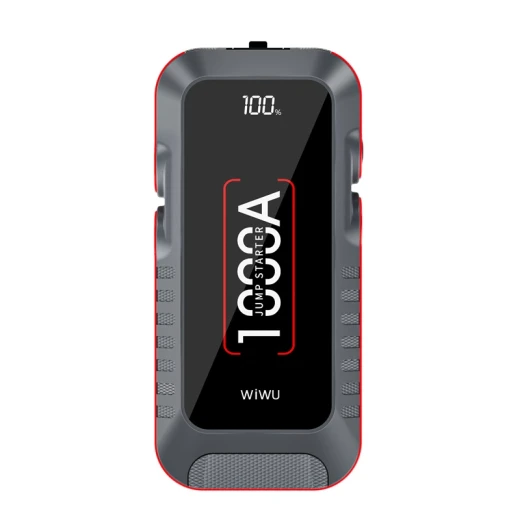 جهاز بدء تشغيل السيارة وي وو 1000A وشاحن USB - أسود/أحمر - وي وُو - Image 3
