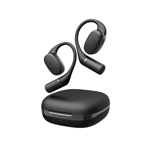 سماعات أذن وي وو Openbuds O300 بتقنية التوصيل العظمي أسود/أبيض - رياضية ستيريو سماعات أذن وي وو Openbuds O300 بتقنية التوصيل العظمي أسود/أبيض - رياضية ستيريو