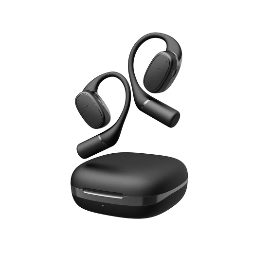 سماعات أذن وي وو Openbuds O300 بتقنية التوصيل العظمي أسود/أبيض - رياضية ستيريو - وي وُو - Image 2