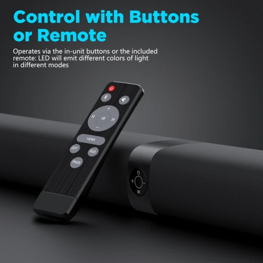 مكبر صوت وي وو Sounder S1 بتقنية البلوتوث 30 واط مع جهاز تحكم عن بعد وأضواء LED - وي وُو - Image 5
