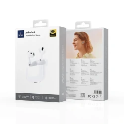 سماعات أذن لاسلكية ايربودز 4 Gen TWS Pro 2 ANC Bluetooth 5.4 من وي وو