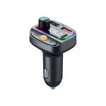 جهاز إرسال FM للسيارة وي وو Wi-QC031 بتقنية Bluetooth 5.3 مع أضواء RGB - وي وُو