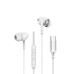 سماعات أذن سلكية ستيريو وي وو EB318 USB-C مع ميكروفون لإلغاء الضوضاء