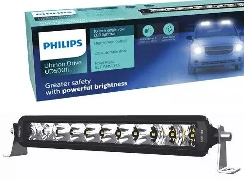 Philips LED Light Bar: Enhance Vehicle Safety with 240m Spotting Range, Durable Design for Harsh Environments, and Stylish Illumination Upgrade for All Cars and Trucks Philips LED Light Bar: Enhance Vehicle Safety with 240m Spotting Range, Durable Design for Harsh Environments, and Stylish Illumination Upgrade for All Cars and Trucks