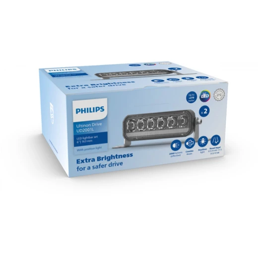 كشاف فيليبس UD2001LX2 LED بـ 2000 لومن، متوافق مع 12 فولت/24 فولت، مدى 270 متر، درجة حرارة اللون 6000 كلفن، مقاوم للماء IP67، ومقاومة للصدمات IK07 كشاف فيليبس UD2001LX2 LED بـ 2000 لومن، متوافق مع 12 فولت/24 فولت، مدى 270 متر، درجة حرارة اللون 6000 كلفن، مقاوم للماء IP67، ومقاومة للصدمات IK07