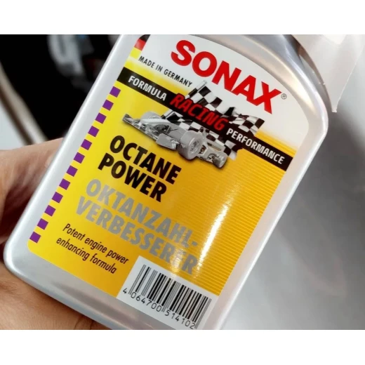 Sonax Octane Power Fuel Additive 250ml, Engine Care, Valve Seat Protection, Complete Combustion - Sonax - Image 2