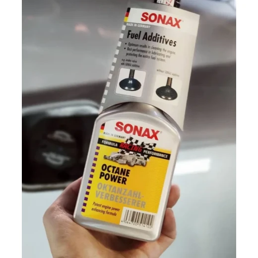 Sonax Octane Power Fuel Additive 250ml, Engine Care, Valve Seat Protection, Complete Combustion - Sonax - Image 5
