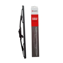 WURTH Iron Windshield Wipers All Sizes, Durable Rubber, Clear Vision, All Weather, Car Accessories 26''