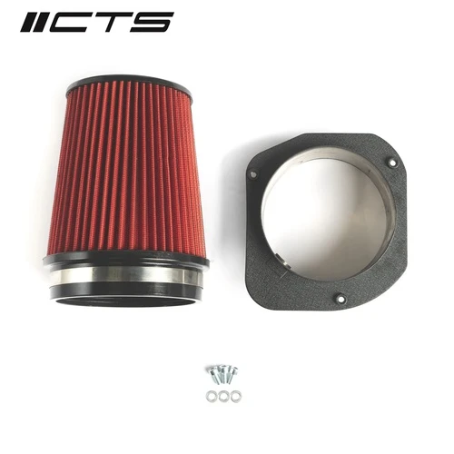 نظام سحب هواء CTS Turbo عالي الأداء لسيارات مرسيدس A45 AMG, CLA45 AMG, و GLA45 AMG (محرك M133) لتحسين تدفق الهواء واستجابة دواسة الوقود.