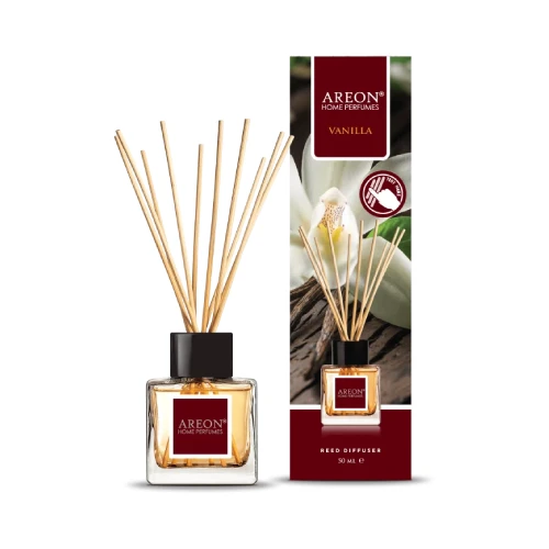 أعواد معطر جو أريون برائحة الفانيليا 50 مل، عطر فاخر أعواد معطر جو أريون برائحة الفانيليا 50 مل، عطر فاخر