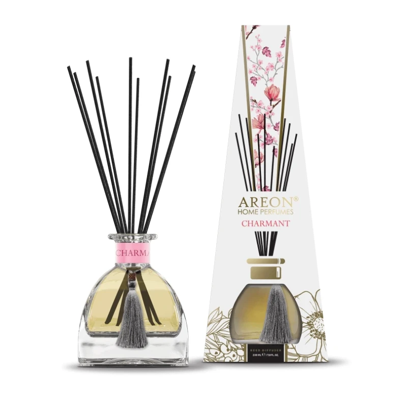 أريون أعواد معطر جو برائحة تشارمانت من وادي العطور، 230 مل، رائحة تدوم طويلاً، مثالي للمنزل والمكتب، يمنحك إحساسًا بالهدوء والرومانسية - أريون