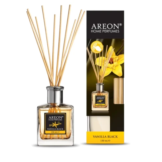 أعواد معطر جو أريون برائحة الفانيليا السوداء 150 مل، معطر جو يدوم طويلاً للمنزل والمكتب أعواد معطر جو أريون برائحة الفانيليا السوداء 150 مل، معطر جو يدوم طويلاً للمنزل والمكتب