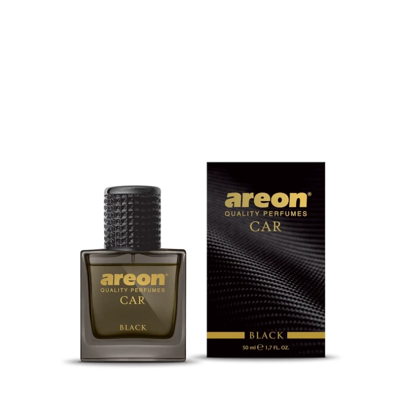معطر هواء فاخر للسيارة أسود، عطر يدوم طويلاً، عطر فاخر