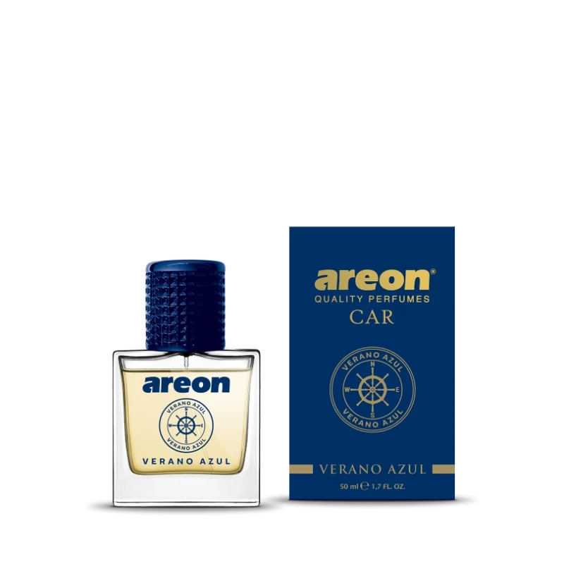 معطر سيارة فاخر فيرانو أزول، 5 روائح مميزة، عطر يدوم طويلاً، حتى 60 يومًا، معطر سيارة ممتاز، قطعة واحدة - فيرانو أزول