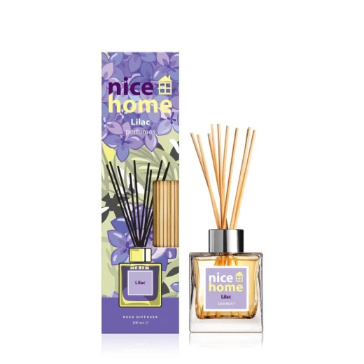 معطر جو نايس هوم برائحة الليلك، 100 مل، عطر بلغاري أصلي، بخاخ للغرفة يدوم طويلًا، يزيل الروائح، مكونات عالية الجودة، رائحة آسرة معطر جو نايس هوم برائحة الليلك، 100 مل، عطر بلغاري أصلي، بخاخ للغرفة يدوم طويلًا، يزيل الروائح، مكونات عالية الجودة، رائحة آسرة