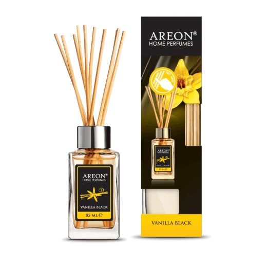 أعواد معطر جو أريون برائحة الفانيليا السوداء 85 مل للمنزل والمكتب أعواد معطر جو أريون برائحة الفانيليا السوداء 85 مل للمنزل والمكتب