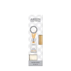 أعواد معطر جو أريون برائحة الكتان الفضي 85 مل، عطر منزلي يدوم طويلاً
