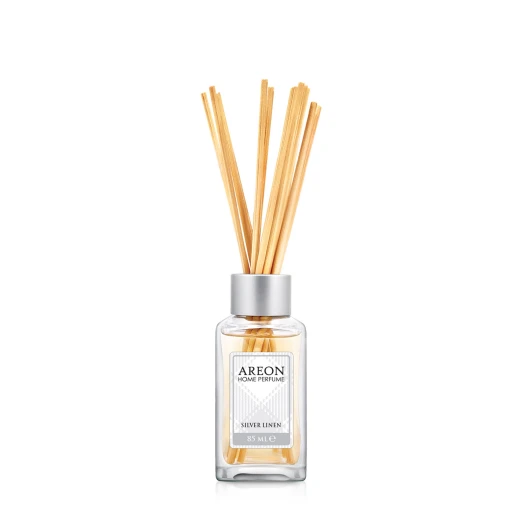 أعواد معطر جو أريون برائحة الكتان الفضي 85 مل، عطر منزلي يدوم طويلاً - أريون - Image 2
