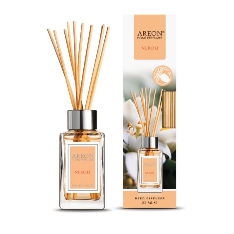 أعواد معطر جو برائحة نيرول من أريون، 85 مل، معطر جو طويل الأمد للمنزل والمكتب - أريون