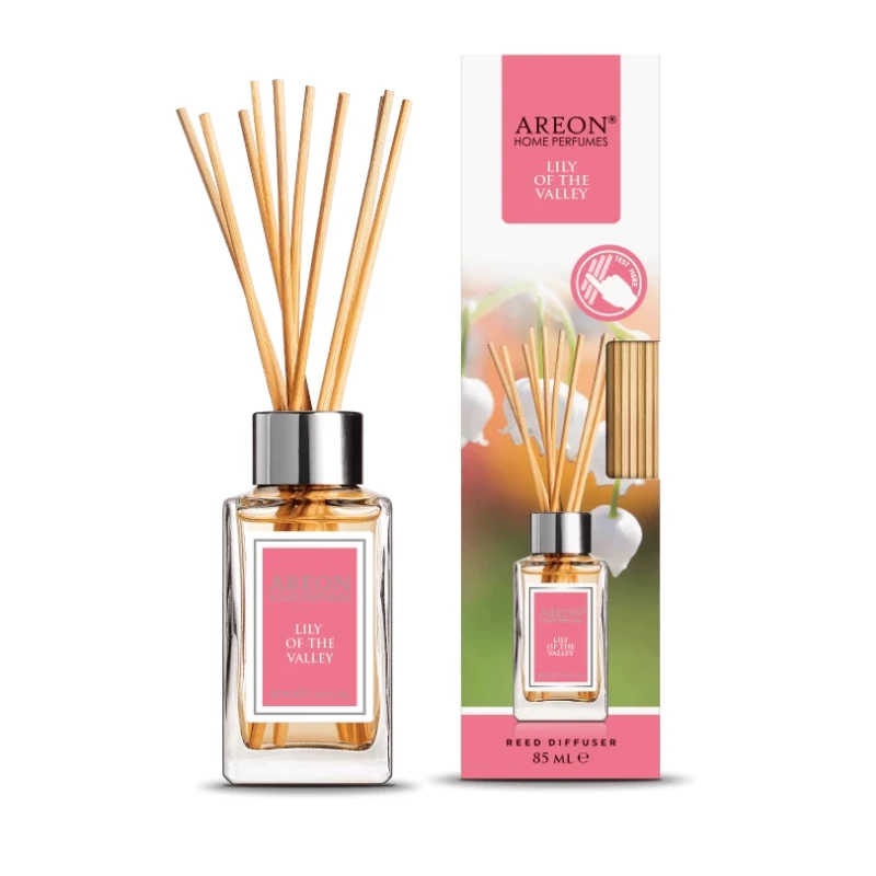 أعواد معطر جو أريون برائحة زنبق الوادي 85 مل عطر للمنزل والمكتب - أريون