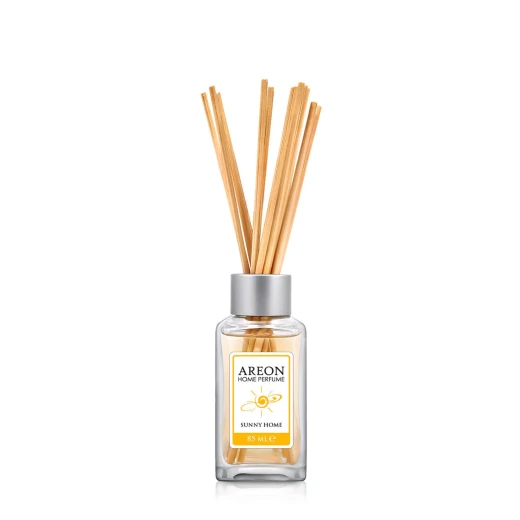 أعواد معطر جو أريون برائحة منزل مشمس 85 مل، معطر هواء يدوم طويلاً للمنزل والمكتب - أريون - Image 2
