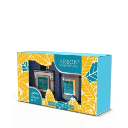 Under the Mystic Tree Fragrance Set: 150ml Perfume and Scented Candle Gift, Featuring Ghosoon Al Shajar Aroma. Luxury Collection for Home and Personal Use, Long Lasting Fragrance.