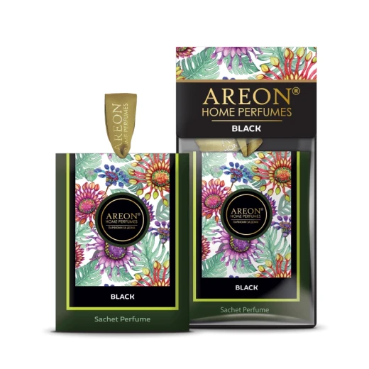 معطر جو اريون بلاك للخزائن والأدراج والأماكن الصغيرة، عبوة واحدة، عطر يدوم طويلاً، سهل التعليق بشريط