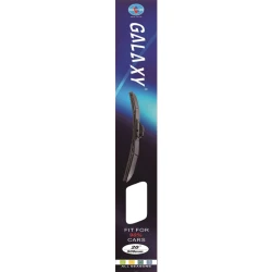 Car Stars Silicone Windshield Wipers, All Sizes, Clear, Superior Visibility and Performance